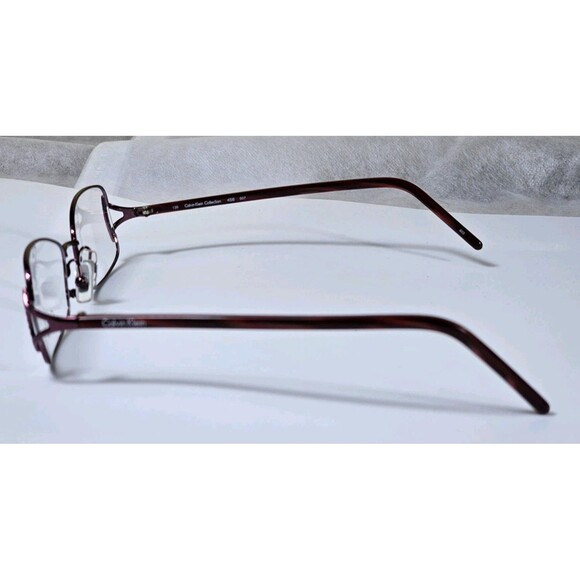 Calvin Klein Women's Eyeglass Frames 458 507 Red 54-16 135 Made Italy New - Picture 4 of 16